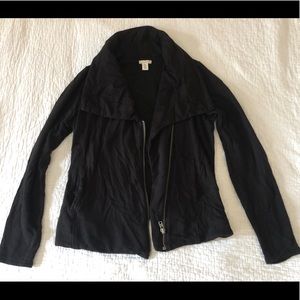 Black zip jacket
